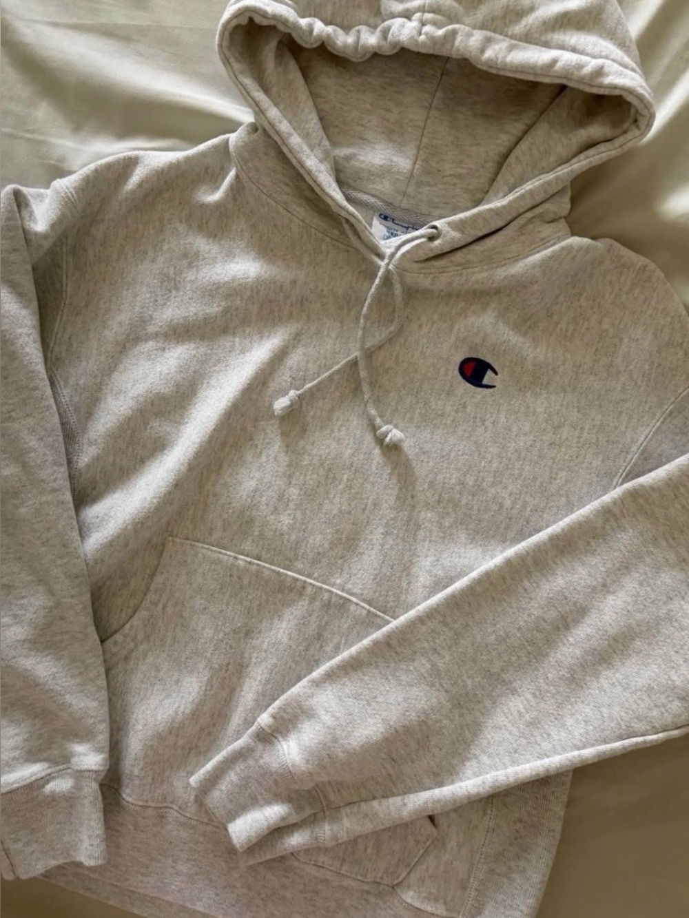 Champion Hoodie Heather Grey